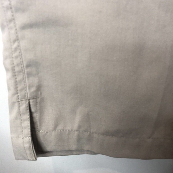 Hasting & Smith NWT Women's Tan Pull On Cropped Pants w/Drawstring Size Small - Picture 3 of 7